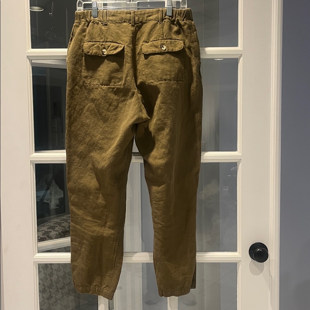 ABLE Olive Green Charlie Comfort Pants Sz 6 - Picture 5 of 5